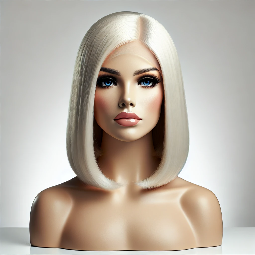 200 grams Vietnamese 8 inch and 10 inch Double Drawn Blonde Bone Straight hair with 2×6 closure